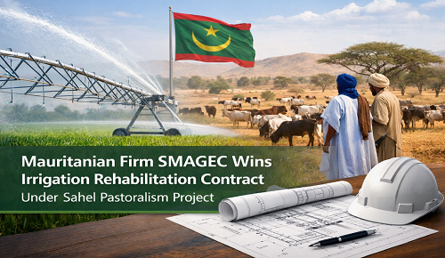 Mauritanian Firm SMAGEC Wins Irrigation Rehabilitation Contract Under Sahel...